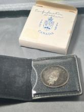 1967 Canada Silver One Dollar coin