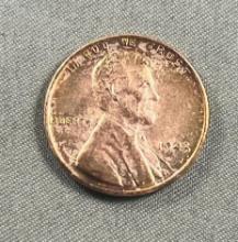 MAGNETIC 1943 Steel cent, w/ science fair copper plating