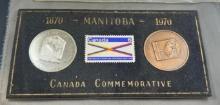 1870-1970 Manitoba set, Canada Commemorative coins