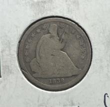 1839 Seated Liberty Dime