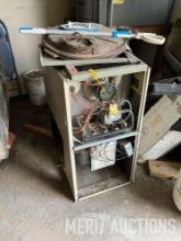 Older gas forced air furnace