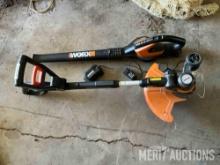 Worx trimmer and blower