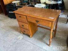 Childs knee hole desk