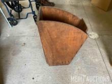 Primitive flour bin from an old kitchen cabinet