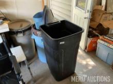 Garbage cans