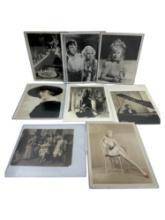 Vintage Antique Hollywood Actor Actress B&W Photo Photograph Collection Rare  Lot