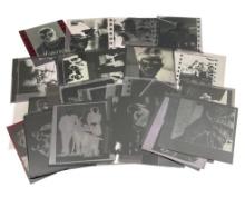 VINTAGE RARE PRESS KIT PHOTO NEGATIVE, SPORT , MOVIE , MUSIC COLLECTION LOT BOX 8" x 10" lot 50