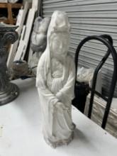 ANCIENT GODDESS STATUE - PLASTER