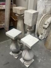 SMALL COLUMNS - PLASTER