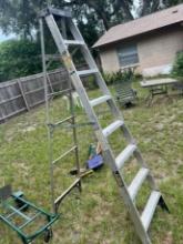 8' GORILLA LADDER - ALUMINUM (@ PRIMROSE LOCATION)