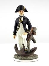 Michael Sutty Limited Edition Porcelain Midshipman Figurine, Model No. 68/250