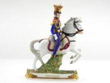 Poniatowski Porcelain Figurine By Scheibe Alsbach