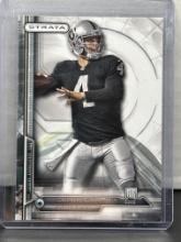 Derek Carr 2014 Topps Strata Rookie RC #124