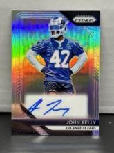 John Kelly 2018 Panini Prizm Silver Prizm Auto #RA-JK