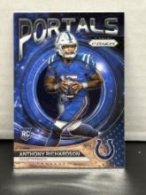 Anthony Richardson 2023 Panini Prizm Portals Rookie RC Insert #PO-5