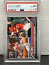 Shohei Ohtani 2023 Topps Now Double Header First PSA 10 GEM MINT #625