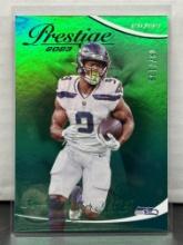 Kenneth Walker III 2023 Panini Xtra Points (#97/199) Green Parallel #267