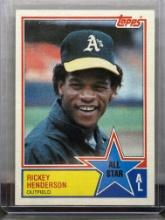 Rickey Henderson 1983 Topps All Star #391