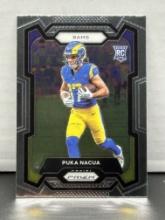 Puka Nacua 2023 Panini Prizm Rookie RC #357