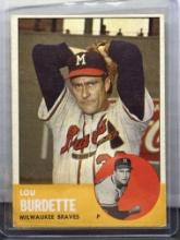 Lou Burdette 1963 Topps #429