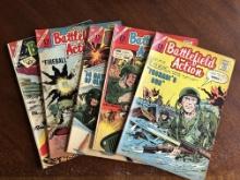 Battlefield Action Lot of 6 CDC Comcis Silver Age