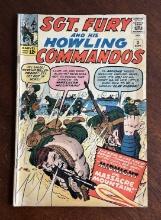 Sgt. Fury and His Howling Commandos September 1963 #3 Marvel Comics