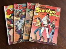 Six-Gun Heroes Lot of 4 CDC Comics Silver Age