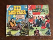 Kid Montana Lot of 2 Silver Age CDC Comics Auguest July