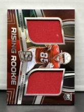 Tre McBride 2022 Panini Spectra Rising Rookie (#9/50) Dual Patch RC #RRM-TMB