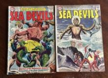 Sea Devils April #22 Dec #14 Lot of 2 DC Comics