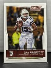 Dak Prescott 2016 Panini Score Rookie RC #337