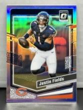 Justin Fields 2023 Panini Donruss Optic Silver Prizm