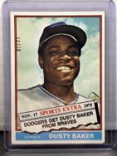 Dusty Baker 1976 Topps Traded #28T