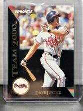 David Justice 1992 Pinnacle Team 2000 Insert #9