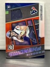 Davis Mills 2021 Panini Donruss Optic Rookie Phenoms Silver Prizm Patch RC Insert #RPH-22