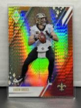 Drew Brees 2021 Panini Phoenix Fireburst Parallel #60