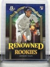 Anthony Volpe 2023 Bowman Platinum Renowned Rookies RC Insert #RR-20