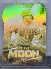 Mike Trout 2022 Topps Gire To the Moon Gold Minted Die Cut Parallel Insert #TTM-10