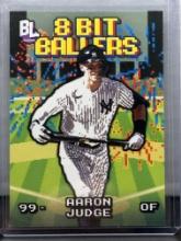 Aaron Judge 2023 Topps Big League 8 Bit Baller Insert #8B-4