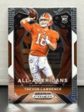 Trevor Lawrence 2021 Panini Prizm Draft Picks All Americans Rookie RC #181