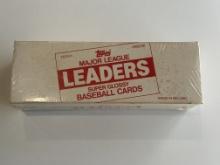 1986 Topps Major League Leaders Mini Set Sealed