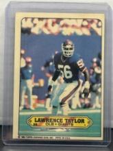 Lawrence Taylor 1983 Topps Stickers #28