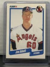 Jim Abbott 1990 Fleer #125