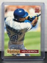 Rickey Henderson 1994 Topps Stadium Club #107