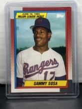 Sammy Sosa 1990 Topps Major League Debut #120