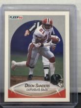 Deion Sanders 1990 Fleer #382