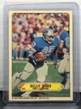 Billy Simms 1983 Topps Stickers #26