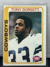 Tony Doresett 1978 Topps Rookie RC #315