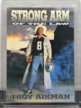 Troy Aikman 1992 SkyBox PrimeTime Strong Arm of the Law #313