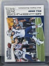 Will Grier 2019 Panini Contenders Draft Picks Draft Class Insert #4